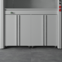 Тумба подкатная кислотостойкая ЛК-750 ТПД-В