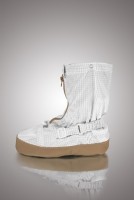 Бахилы для чистых помещений, укороченные, тканная гипалоновая подошва, на молнии, ЛТО