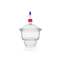 Эксикатор DURAN Group вакуумный, MOBILEX, 10,5 л, с крышкой с краном, DN 250