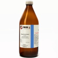 Ацетонитрил чистый для анализа (ЧДА), бутылка 1 л.