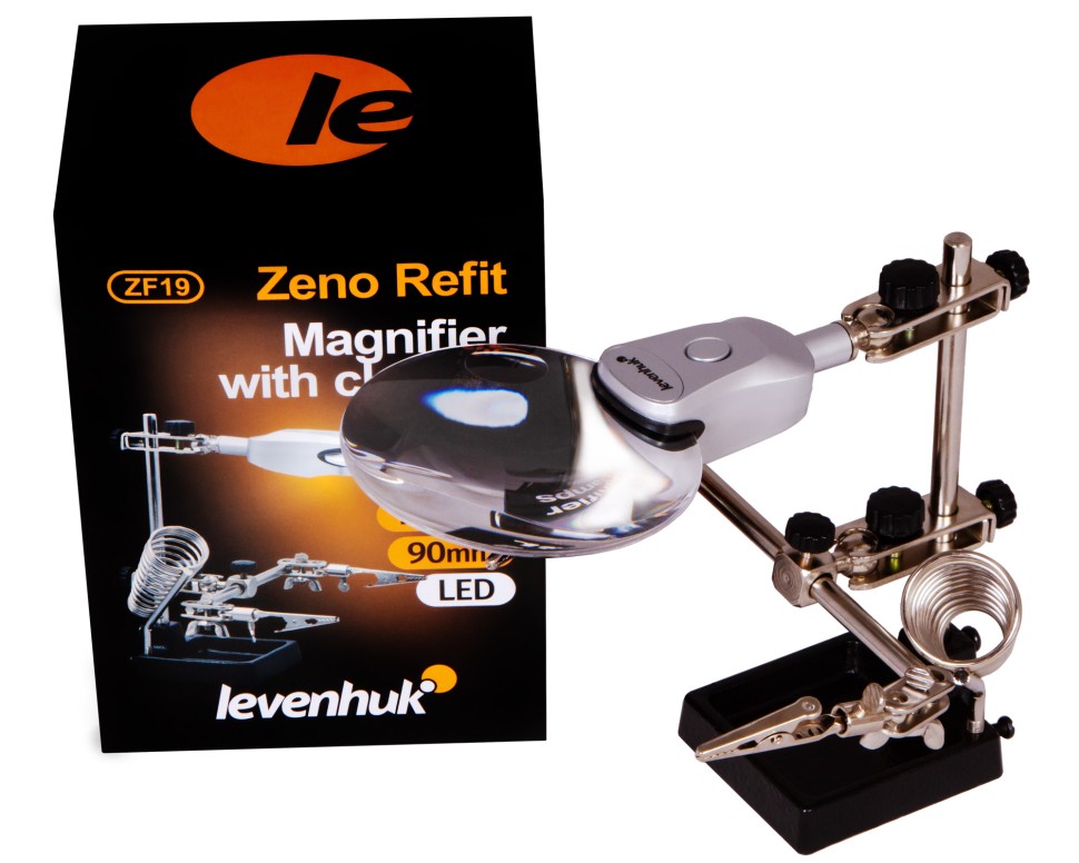 Лупа штативная Levenhuk Zeno Refit ZF19
