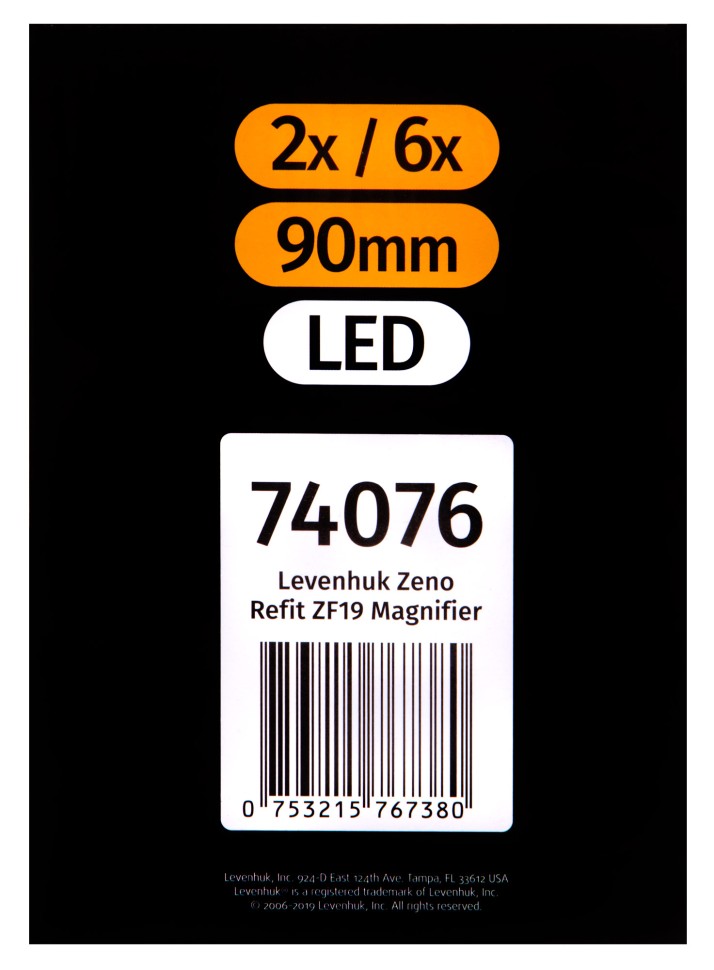 Лупа штативная Levenhuk Zeno Refit ZF19