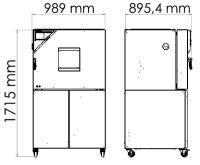 Камера испытательная «тепло-холод», -70...+180 °С, MKT 115, 115 л, Binder