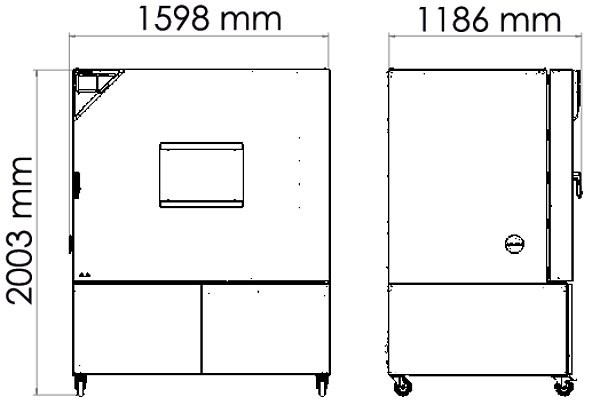 Климатическая камера Binder MKFT 720 с переменными климатическими условиями, объём 734 литрорв