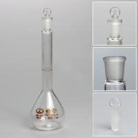 Колба 2-100-1 мерная, с пришлифованной пробкой 10/19, ГОСТ 1770-74