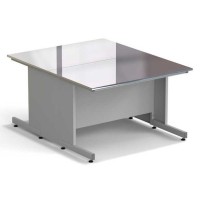 Стол островной ЭКРОС 1200х1500х750 мм, раб. поверхность - НЕРЖАВЕЮЩАЯ СТАЛЬ