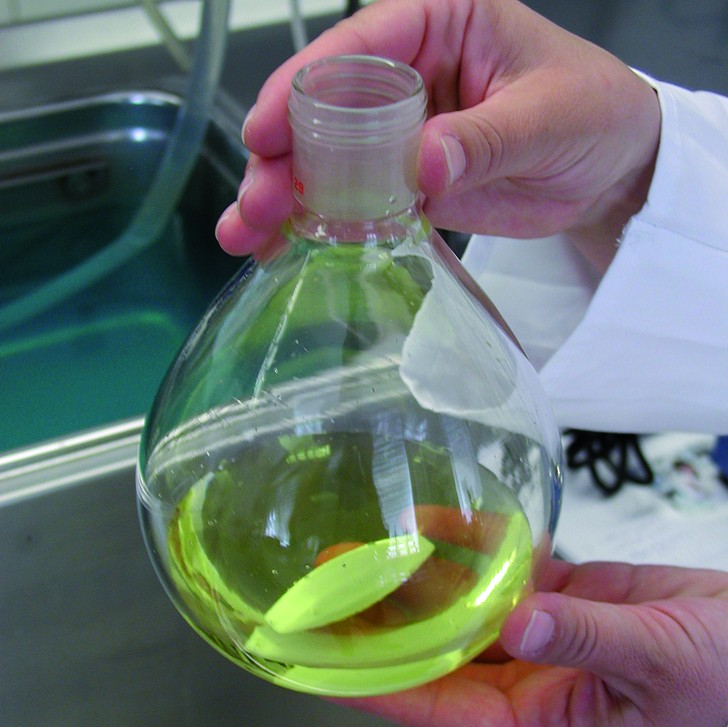 Магнитный перемешивающий элемент Bohlender овальный, размер 50 x20 мм, PTFE