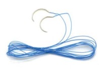 Шовный материал 90 см с иглой PGA 1/2/4, 5-0, 50 шт./уп., RWD Life Science, Китай