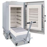 Печь камерная Nabertherm NW 440/H/B400, обогрев с пяти сторон, с выдвижным подом, 1340°C