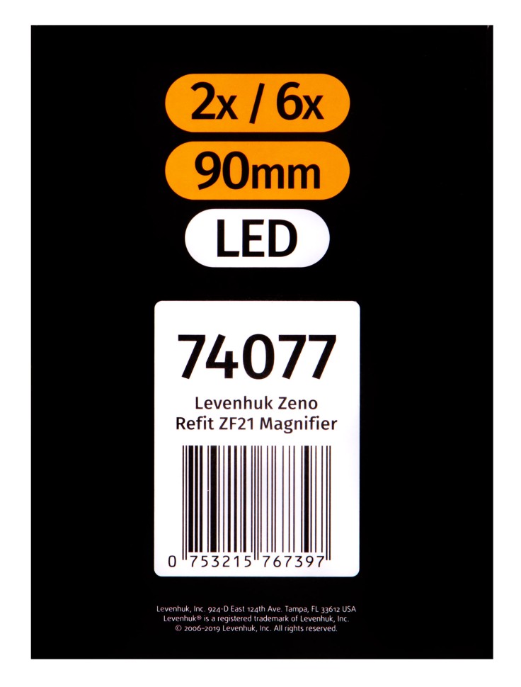 Лупа штативная Levenhuk Zeno Refit ZF21