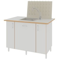 Стол-мойка ЛАБ-1200 МОГ