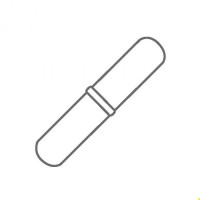 Магнитный перемешивающий элемент, фторопласт (PTFE), круглые с ободком, 25х6 мм, Ikaflon 25 slide, 1 шт., IKA