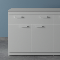 Тумба встраиваемая с дверками и ящиком (высота 900) ЛК-750 ТД-В (ЛДСП)