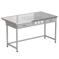 Стол с подсветкой рабочей зоны 1515х850х850, раб. поверхность - LABGRADE-лайт (EK_56.0714.11.18)