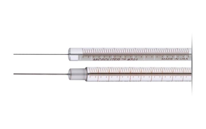Шприц микролитровый Hamilton 25 мкл, 702 N, Cemented Needle, 22s gauge, 2 in., point style 3