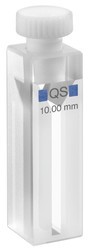 Кювета абсорбционная Hellma 115-QS кварцевая, оптический путь 10 мм