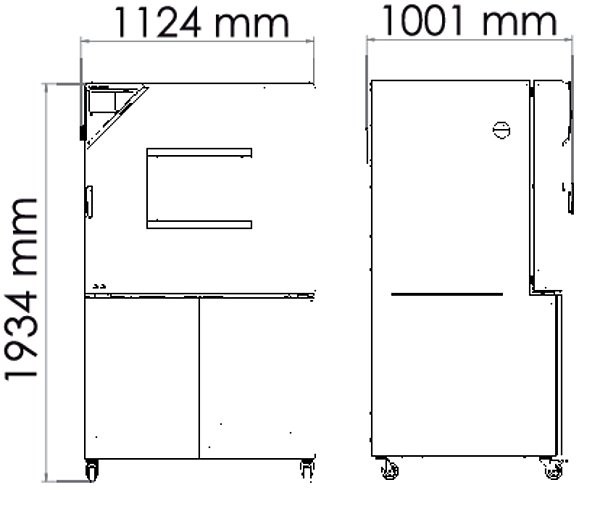 Климатическая камера Binder MKT 240 с переменными климатическими условиями, объём 228 литрорв