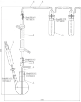 Установка для дистилляции, эскиз 1-180