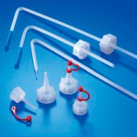 Крышка-промывалка Kautex, LDPE, естественный цвет, Ø 28 мм, для узкогорлых бутылей объемом 1000 мл