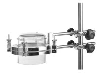 Зажим штативный с плоским фланцем, DN 100, двойной, нержавеющая сталь, Bochem