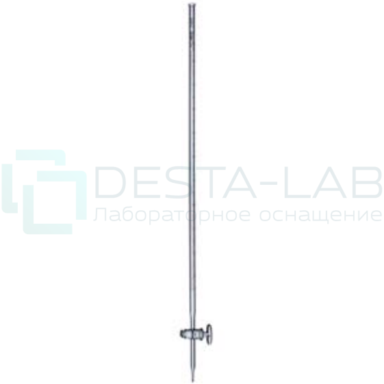 Бюретка 1-1-1-25-0,1 c краном