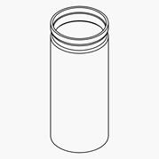 Стеклянные пробирки с фриттой к анализаторам HydrolExH-506 и FatExtractor E-500, 6 шт./уп., Buchi