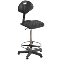 Стул лабораторный на опорах (высота 620-760 мм) (полиуретан)