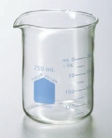 Стакан 150 мл, стеклянный, с носиком, с градуировкой, низкий, d 57х86 мм, Vista, 24 шт./уп., Pyrex (Corning)