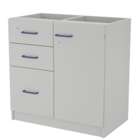 Металлическая опорная тумба ЛАБ-PRO ТОМДЯ3 86.50.86