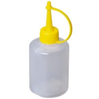 Банка-капельница 40 мл с крышкой-капельницей (цвет крышки - ЖЁЛТЫЙ)