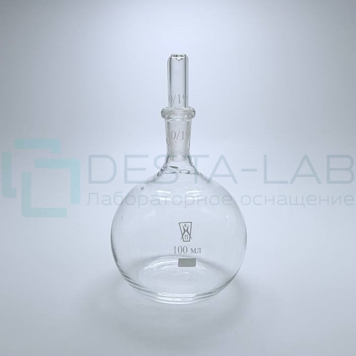 Пикнометр 100 мл для твердых частиц