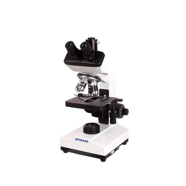 Микроскоп XSB-301B, прямой, тринокуляр, СП, ТП, ФК, ахромат 4х, 10х, 40х, 100х, Biobase, Китай
