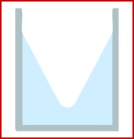 Магнитный перемешивающий элемент Bohlender прямоугольный, 14 x 14 x 45 мм, PTFE