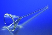 Воронка лабораторная, стекло, d 75 мм, h 214 мм, упрочненные края, 12 шт/уп, Pyrex (Corning)