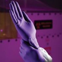 Перчатки нитриловые, длина 25 см, толщина 0,15/0,12/0,09, рельефная поверхность пальцев Nitrile-Xtra, фиолетовый, Kimberly-Clark