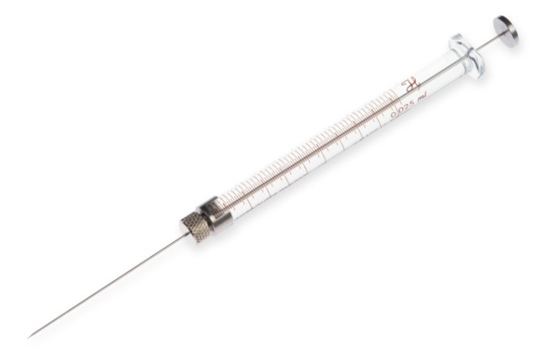 Шприц микролитровый Hamilton 25 мкл, 702 RN, Small Removable Needle, 22s ga, 2 in, point style 2