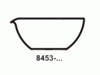 Чаша из кварцевого стекла, объемом 600 мл, Neubert-glas