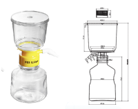 Фильтрующая система, 1000 мл, 0,22 мкм, PES Express, стерильная, d мембраны 91 мм, Extracto, 1 шт./уп., 12 шт./кор., GVS