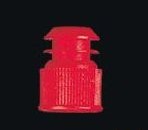 Пробка-цилиндр, ПЭ, d 12 мм, зеленая, 2000 шт/уп, Deltalab