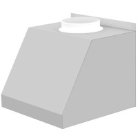 Зонт вытяжной пристенный ЛАБ-PRO ВЗ 50.50.45 П