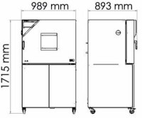 Камера испытательная «тепло-холод-влажность», -40...+180 °С, MKF115, 115 л, Binder