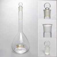 Колба 2-2000-1 мерная, с пришлифованной пробкой 29/32, ГОСТ 1770-74