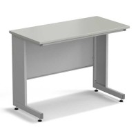 Стол пристенный ЭКРОС 1200х600х900 мм, раб. поверхность - ЛАМИНАТ СЕРЫЙ