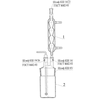 Прибор для барбатирования эскиз 1-166