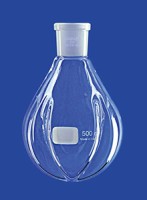 Колба испарительная Lenz 1000 мл, грушевидная для порошков, NS29/32, стекло