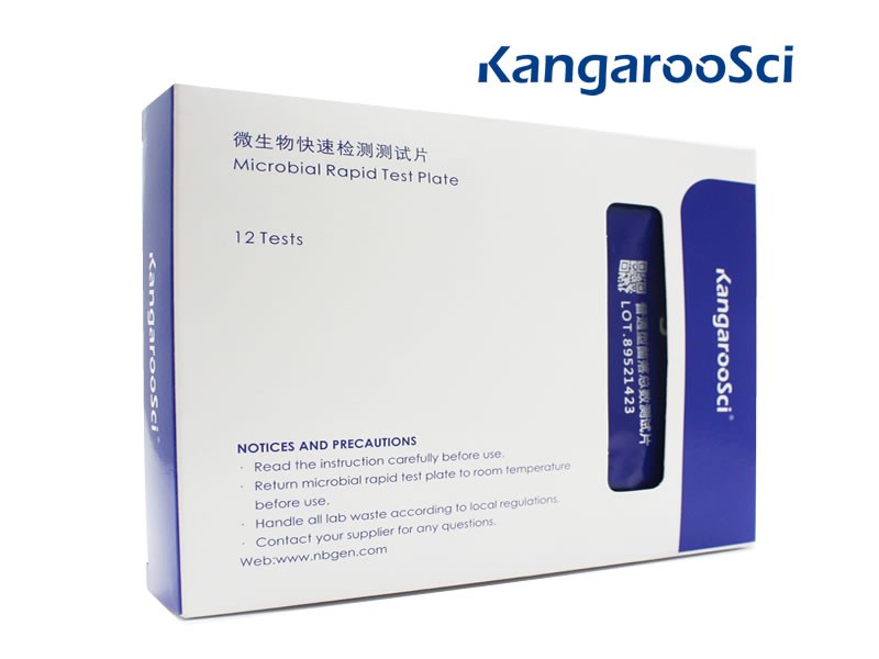 Тест-пластины KangarooSci для экспресс определения количества листерий, 12 шт./уп., Ringbio (аналог арт. 7100090323p, 3M)