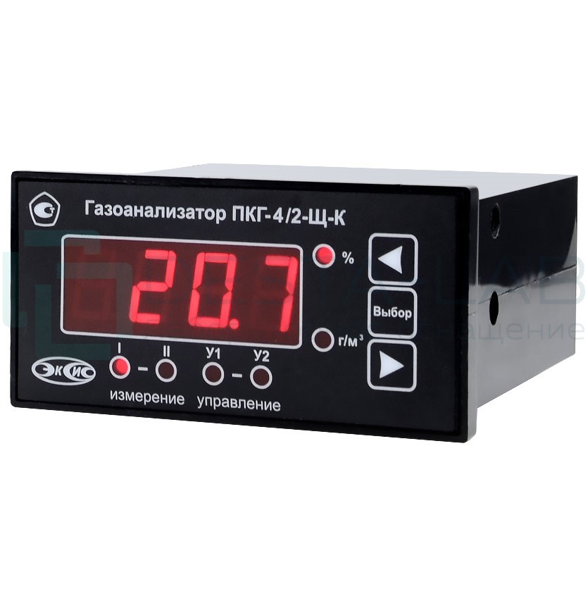 Газоанализатор кислорода ПКГ-4 /2-Щ-К-2A-USB (220В)