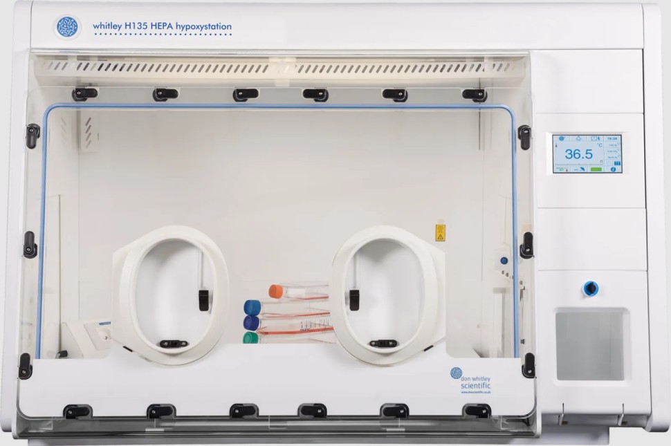 Клеточная станция для создания условий гипоксии, 826 л, HEPA, H135, Don Whitley Scientific