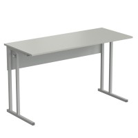Стол ученический упрощенный 1200х500х700, раб. поверхность - ЛАМИНАТ СЕРЫЙ