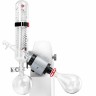 Испаритель роторный RE100-S, вертикальный холодильник, ручной лифт, DLab, Китай